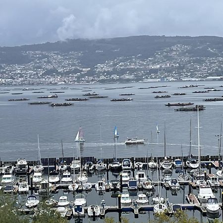 Apartament Mirador Puerto Nautico, Con Parking Gratis, Moaña Zewnętrze zdjęcie
