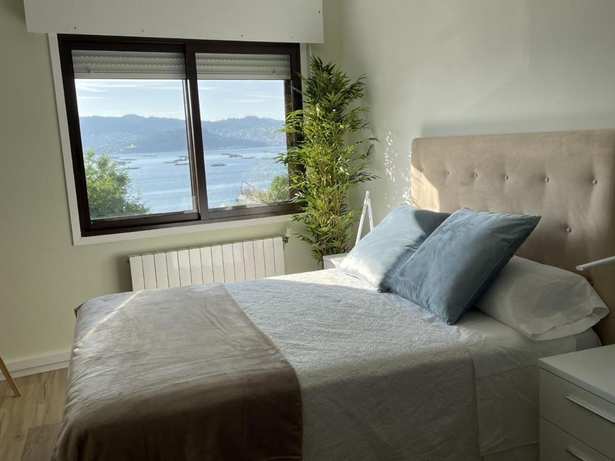 Apartament Mirador Puerto Nautico, Con Parking Gratis, Moaña Zewnętrze zdjęcie