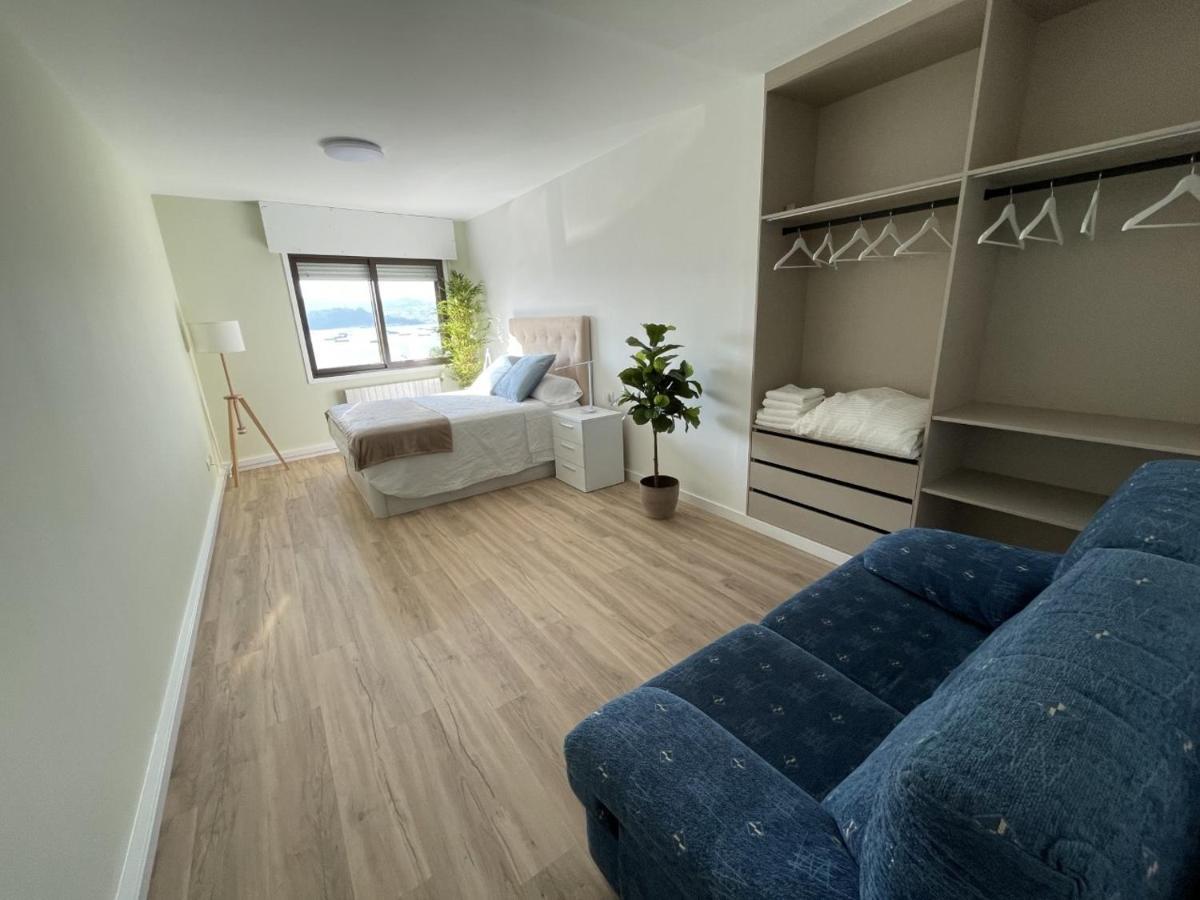 Apartament Mirador Puerto Nautico, Con Parking Gratis, Moaña Zewnętrze zdjęcie