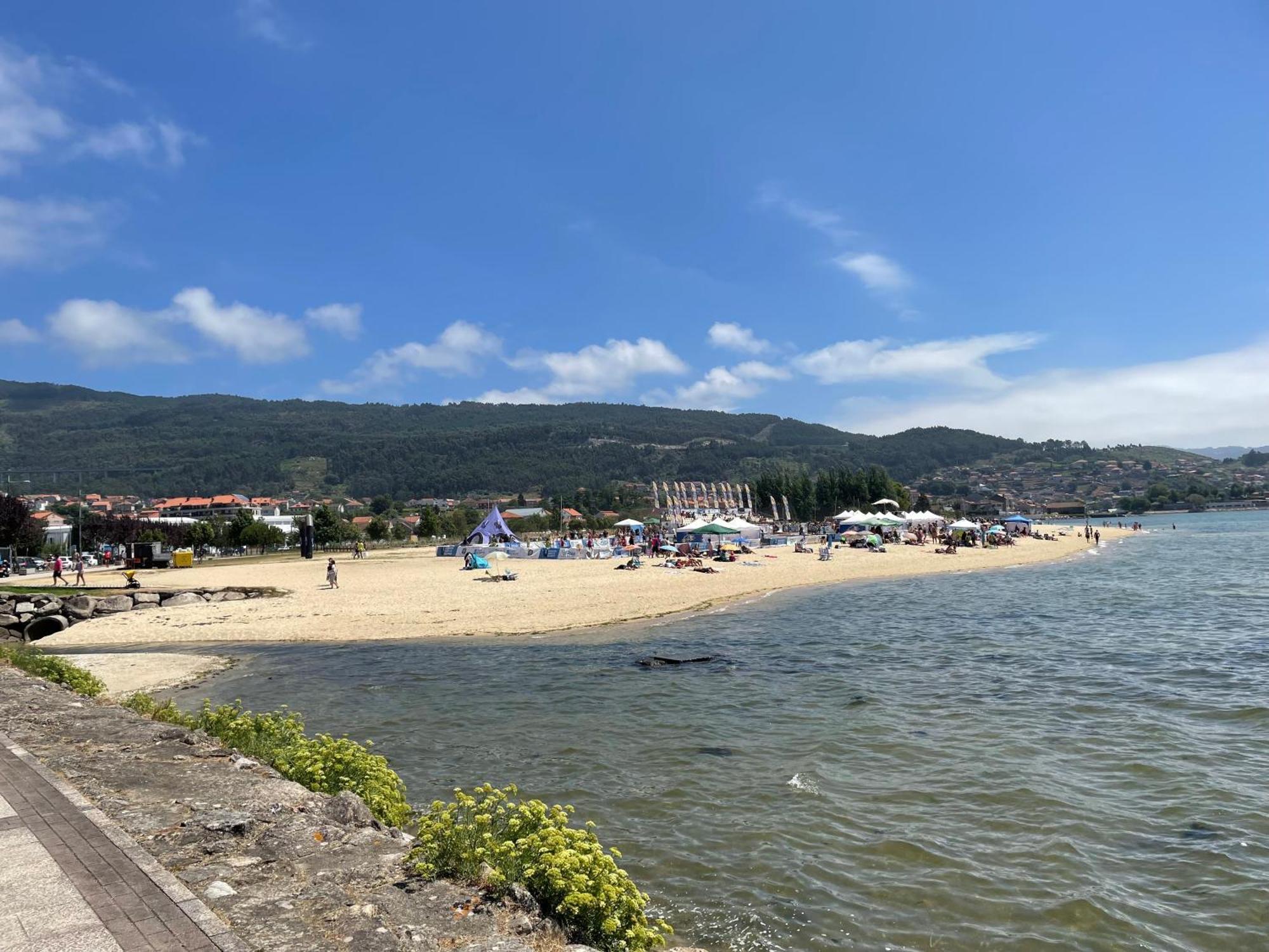 Apartament Mirador Puerto Nautico, Con Parking Gratis, Moaña Zewnętrze zdjęcie